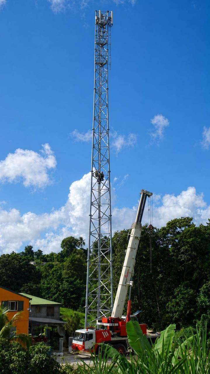 Entreprise de levage, Îles des Saintes
