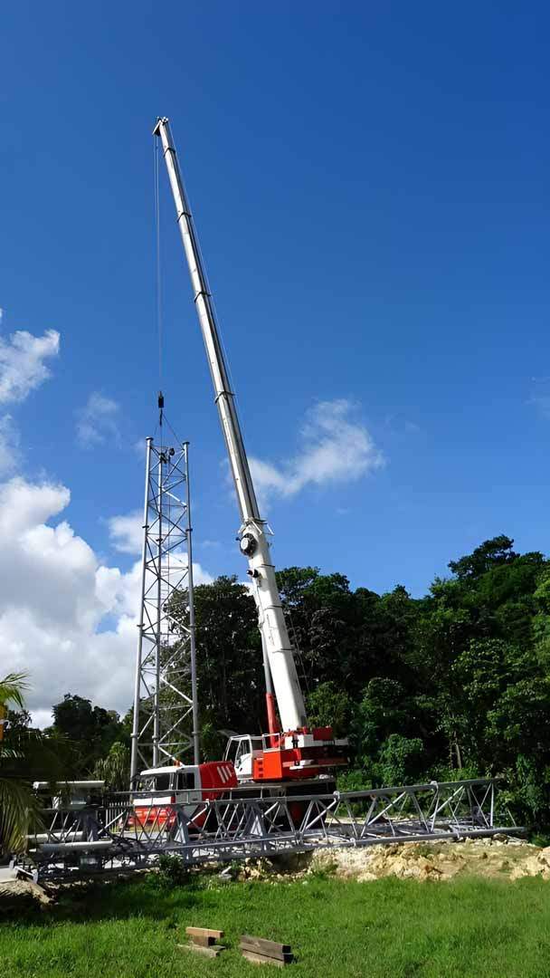 Intervention de levage Guadeloupe