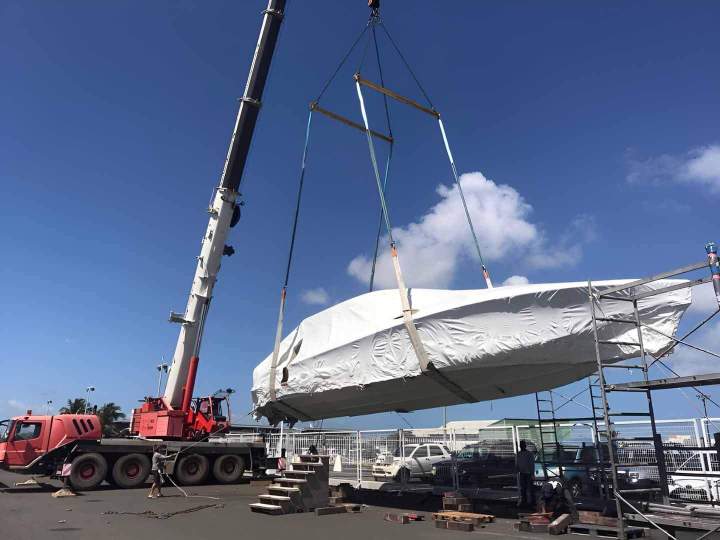 Service de grue en Guadeloupe